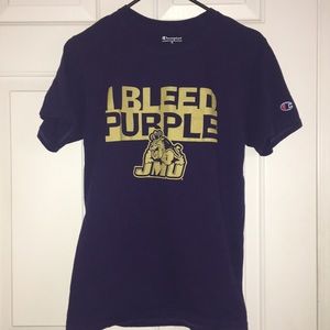 JMU I Bleed Purple T-Shirt